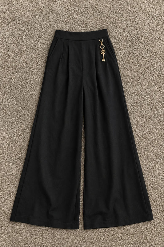 Black Wide Leg Pant