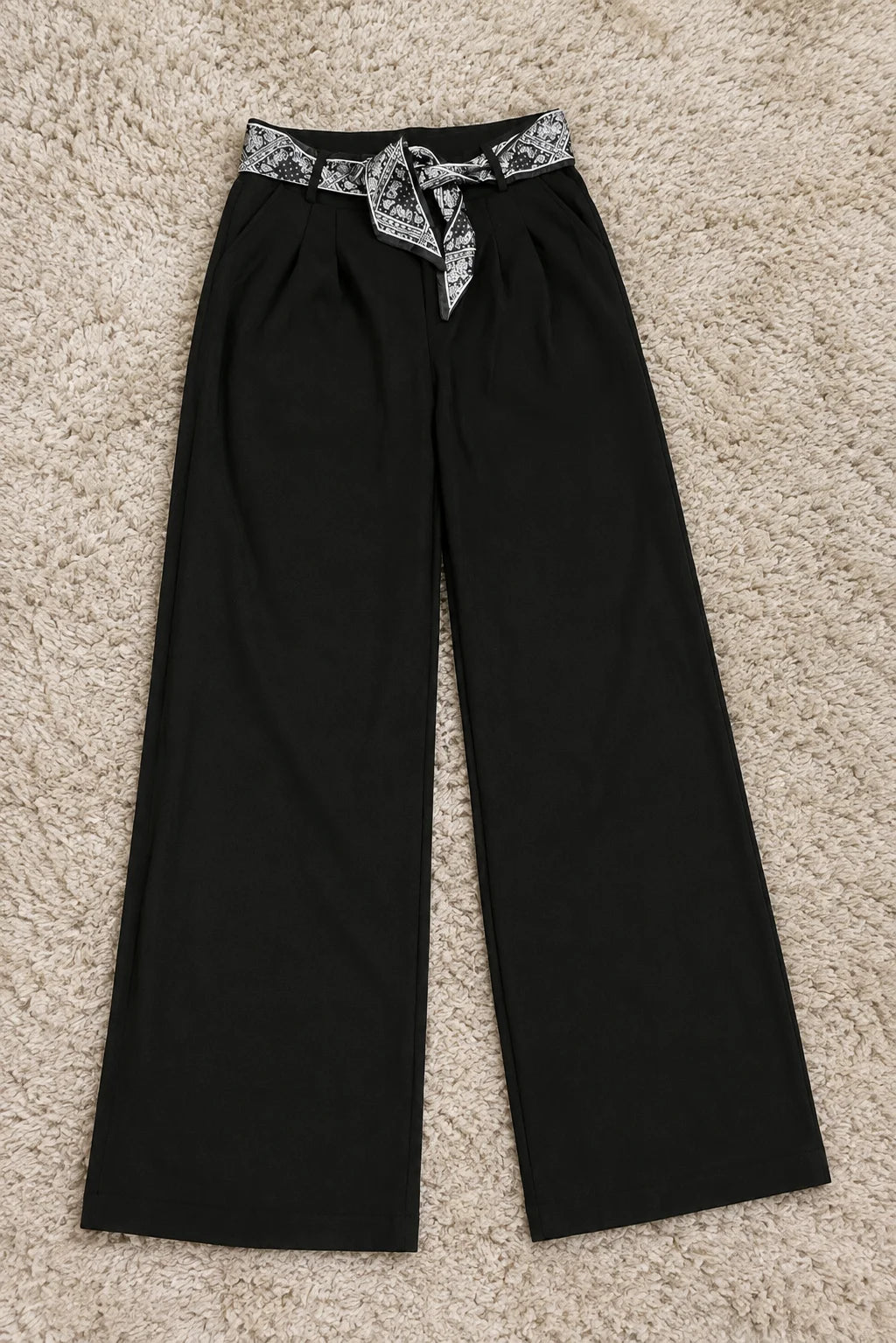 Black Korean Trouser